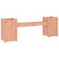 vidaXL Gartenbank mit Pflanzkübeln 180x36x63 cm Massivholz Douglasie vidaXL Gartenbank mit Pflanzkübeln 180x36x63 cm Massivholz Douglasie