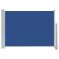 vidaXL Ausziehbare Seitenmarkise 80×300 cm Blau vidaXL Ausziehbare Seitenmarkise 80×300 cm Blau