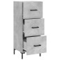 vidaXL Sideboard Betongrau 34,5x34x90 cm Holzwerkstoff vidaXL Sideboard Betongrau 34,5x34x90 cm Holzwerkstoff