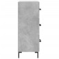 vidaXL Sideboard Betongrau 34,5x34x90 cm Holzwerkstoff vidaXL Sideboard Betongrau 34,5x34x90 cm Holzwerkstoff