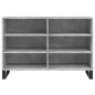 vidaXL Sideboard Betongrau 103,5x35x70 cm Holzwerkstoff vidaXL Sideboard Betongrau 103,5x35x70 cm Holzwerkstoff