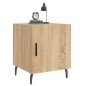 vidaXL Nachttische 2 Stk. Sonoma-Eiche 40x40x50 cm Holzwerkstoff vidaXL Nachttische 2 Stk. Sonoma-Eiche 40x40x50 cm Holzwerkstoff