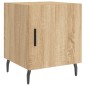 vidaXL Nachttische 2 Stk. Sonoma-Eiche 40x40x50 cm Holzwerkstoff vidaXL Nachttische 2 Stk. Sonoma-Eiche 40x40x50 cm Holzwerkstoff