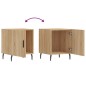 vidaXL Nachttische 2 Stk. Sonoma-Eiche 40x40x50 cm Holzwerkstoff vidaXL Nachttische 2 Stk. Sonoma-Eiche 40x40x50 cm Holzwerkstoff