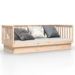 vidaXL Tagesbett 90x200 cm Massivholz Kiefer