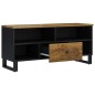vidaXL TV-Schrank 100x33x46 cm Massivholz Mango & Holzwerkstoff vidaXL TV-Schrank 100x33x46 cm Massivholz Mango & Holzwerkstoff