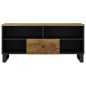 vidaXL TV-Schrank 100x33x46 cm Massivholz Mango & Holzwerkstoff vidaXL TV-Schrank 100x33x46 cm Massivholz Mango & Holzwerkstoff