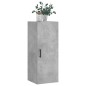 vidaXL Wandschrank Betongrau 34,5x34x90 cm vidaXL Wandschrank Betongrau 34,5x34x90 cm