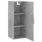 vidaXL Wandschrank Betongrau 34,5x34x90 cm vidaXL Wandschrank Betongrau 34,5x34x90 cm