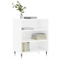 vidaXL Sideboard Hochglanz-Weiß 57x35x70 cm Holzwerkstoff vidaXL Sideboard Hochglanz-Weiß 57x35x70 cm Holzwerkstoff