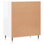 vidaXL Sideboard Hochglanz-Weiß 57x35x70 cm Holzwerkstoff vidaXL Sideboard Hochglanz-Weiß 57x35x70 cm Holzwerkstoff