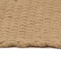 vidaXL Teppich Rechteckig Natur 120x180 cm Jute vidaXL Teppich Rechteckig Natur 120x180 cm Jute