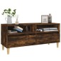 vidaXL TV-Schrank Räuchereiche 100x34,5x44,5 cm Holzwerkstoff vidaXL TV-Schrank Räuchereiche 100x34,5x44,5 cm Holzwerkstoff