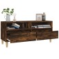 vidaXL TV-Schrank Räuchereiche 100x34,5x44,5 cm Holzwerkstoff vidaXL TV-Schrank Räuchereiche 100x34,5x44,5 cm Holzwerkstoff