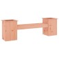 vidaXL Gartenbank mit Pflanzkübeln 184,5x39,5x56,5cm Douglasienholz vidaXL Gartenbank mit Pflanzkübeln 184,5x39,5x56,5cm Douglasienholz