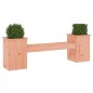 vidaXL Gartenbank mit Pflanzkübeln 184,5x39,5x56,5cm Douglasienholz vidaXL Gartenbank mit Pflanzkübeln 184,5x39,5x56,5cm Douglasienholz