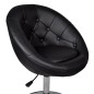 vidaXL Barhocker Schwarz Kunstleder vidaXL Barhocker Schwarz Kunstleder
