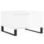 vidaXL Couchtisch Hochglanz-Weiß 55x55x36,5 cm Holzwerkstoff vidaXL Couchtisch Hochglanz-Weiß 55x55x36,5 cm Holzwerkstoff