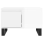 vidaXL Couchtisch Hochglanz-Weiß 55x55x36,5 cm Holzwerkstoff vidaXL Couchtisch Hochglanz-Weiß 55x55x36,5 cm Holzwerkstoff