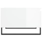 vidaXL Couchtisch Hochglanz-Weiß 55x55x36,5 cm Holzwerkstoff vidaXL Couchtisch Hochglanz-Weiß 55x55x36,5 cm Holzwerkstoff