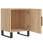 vidaXL Nachttische 2 Stk. Sonoma-Eiche 40x40x50 cm Holzwerkstoff vidaXL Nachttische 2 Stk. Sonoma-Eiche 40x40x50 cm Holzwerkstoff