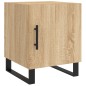 vidaXL Nachttische 2 Stk. Sonoma-Eiche 40x40x50 cm Holzwerkstoff vidaXL Nachttische 2 Stk. Sonoma-Eiche 40x40x50 cm Holzwerkstoff