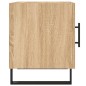 vidaXL Nachttische 2 Stk. Sonoma-Eiche 40x40x50 cm Holzwerkstoff vidaXL Nachttische 2 Stk. Sonoma-Eiche 40x40x50 cm Holzwerkstoff