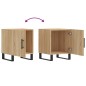 vidaXL Nachttische 2 Stk. Sonoma-Eiche 40x40x50 cm Holzwerkstoff vidaXL Nachttische 2 Stk. Sonoma-Eiche 40x40x50 cm Holzwerkstoff