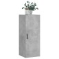 vidaXL Wandschrank Betongrau 34,5x34x90 cm vidaXL Wandschrank Betongrau 34,5x34x90 cm