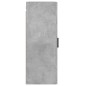 vidaXL Wandschrank Betongrau 34,5x34x90 cm vidaXL Wandschrank Betongrau 34,5x34x90 cm