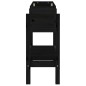 vidaXL Hochbeet Schwarz 101x30x69 cm Massivholz Kiefer vidaXL Hochbeet Schwarz 101x30x69 cm Massivholz Kiefer