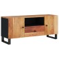 vidaXL TV-Schrank 105x33,5x46 cm Massivholz Akazie & Holzwerkstoff vidaXL TV-Schrank 105x33,5x46 cm Massivholz Akazie & Holzwerkstoff