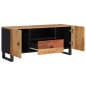 vidaXL TV-Schrank 105x33,5x46 cm Massivholz Akazie & Holzwerkstoff vidaXL TV-Schrank 105x33,5x46 cm Massivholz Akazie & Holzwerkstoff