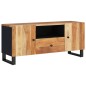 vidaXL TV-Schrank 105x33,5x46 cm Massivholz Akazie & Holzwerkstoff vidaXL TV-Schrank 105x33,5x46 cm Massivholz Akazie & Holzwerkstoff