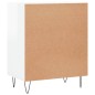 vidaXL Sideboard Hochglanz-Weiß 57x35x70 cm Holzwerkstoff vidaXL Sideboard Hochglanz-Weiß 57x35x70 cm Holzwerkstoff