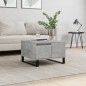 vidaXL Couchtisch Betongrau 55x55x36,5 cm Holzwerkstoff vidaXL Couchtisch Betongrau 55x55x36,5 cm Holzwerkstoff