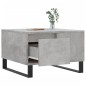 vidaXL Couchtisch Betongrau 55x55x36,5 cm Holzwerkstoff vidaXL Couchtisch Betongrau 55x55x36,5 cm Holzwerkstoff