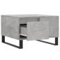 vidaXL Couchtisch Betongrau 55x55x36,5 cm Holzwerkstoff vidaXL Couchtisch Betongrau 55x55x36,5 cm Holzwerkstoff
