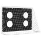 vidaXL Fußballtor mit Torwand Stahl 184x61x122 cm vidaXL Fußballtor mit Torwand Stahl 184x61x122 cm