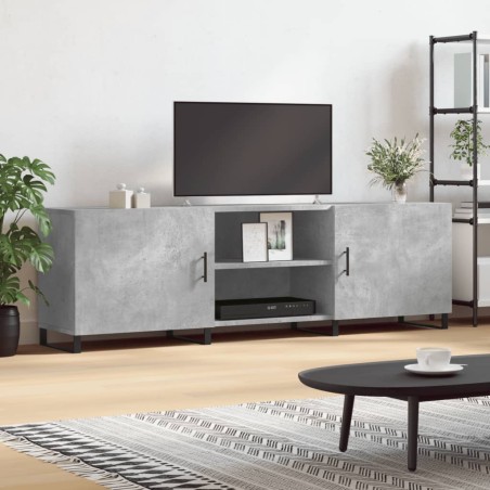 vidaXL TV-Schrank Betongrau 150x30x50 cm Holzwerkstoff