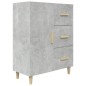 vidaXL Sideboard Betongrau 69,5x34x90 cm Holzwerkstoff vidaXL Sideboard Betongrau 69,5x34x90 cm Holzwerkstoff