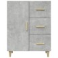 vidaXL Sideboard Betongrau 69,5x34x90 cm Holzwerkstoff vidaXL Sideboard Betongrau 69,5x34x90 cm Holzwerkstoff