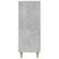 vidaXL Sideboard Betongrau 69,5x34x90 cm Holzwerkstoff vidaXL Sideboard Betongrau 69,5x34x90 cm Holzwerkstoff