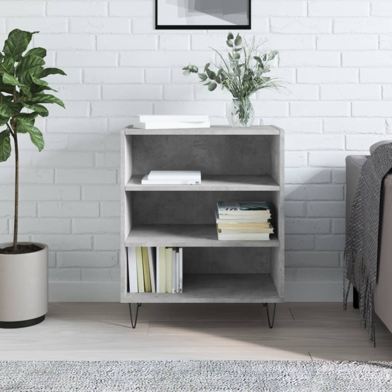 vidaXL Sideboard Betongrau 57x35x70 cm Holzwerkstoff vidaXL Sideboard Betongrau 57x35x70 cm Holzwerkstoff