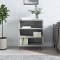 vidaXL Sideboard Betongrau 57x35x70 cm Holzwerkstoff vidaXL Sideboard Betongrau 57x35x70 cm Holzwerkstoff