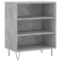 vidaXL Sideboard Betongrau 57x35x70 cm Holzwerkstoff vidaXL Sideboard Betongrau 57x35x70 cm Holzwerkstoff