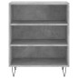 vidaXL Sideboard Betongrau 57x35x70 cm Holzwerkstoff vidaXL Sideboard Betongrau 57x35x70 cm Holzwerkstoff