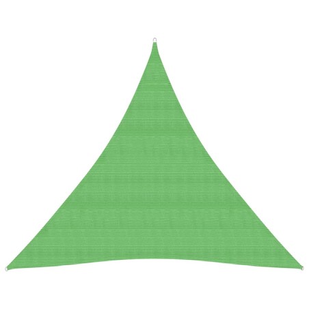 vidaXL Sonnensegel 160 g/m² Hellgrün 5x5x5 m HDPE