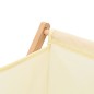 vidaXL Wäschekorb Zedernholz und Stoff Beige 42x41x64 cm vidaXL Wäschekorb Zedernholz und Stoff Beige 42x41x64 cm