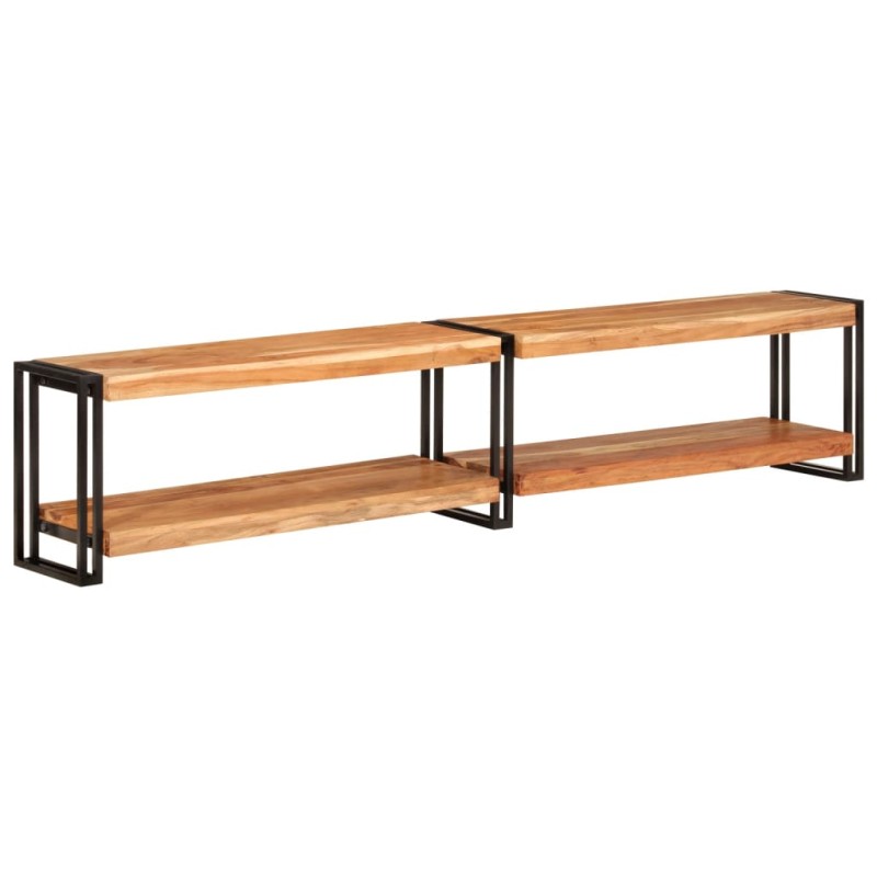 vidaXL TV-Schrank 200x30x40 cm Massivholz Akazie vidaXL TV-Schrank 200x30x40 cm Massivholz Akazie